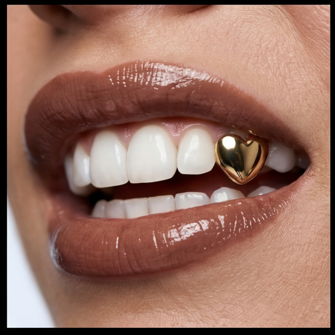 BUBBLE HEART GRILLZ - limited to 100pcs