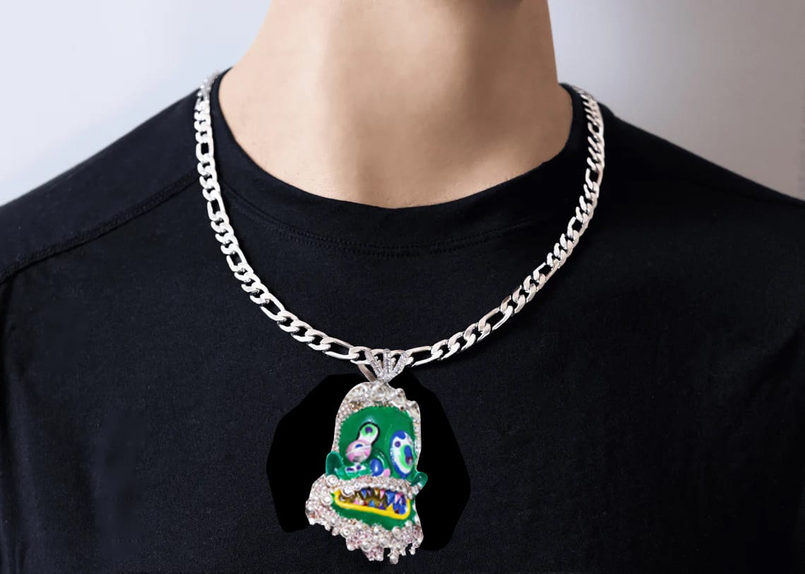 Travis Scott  "Molten Utopia Dream" Pendant