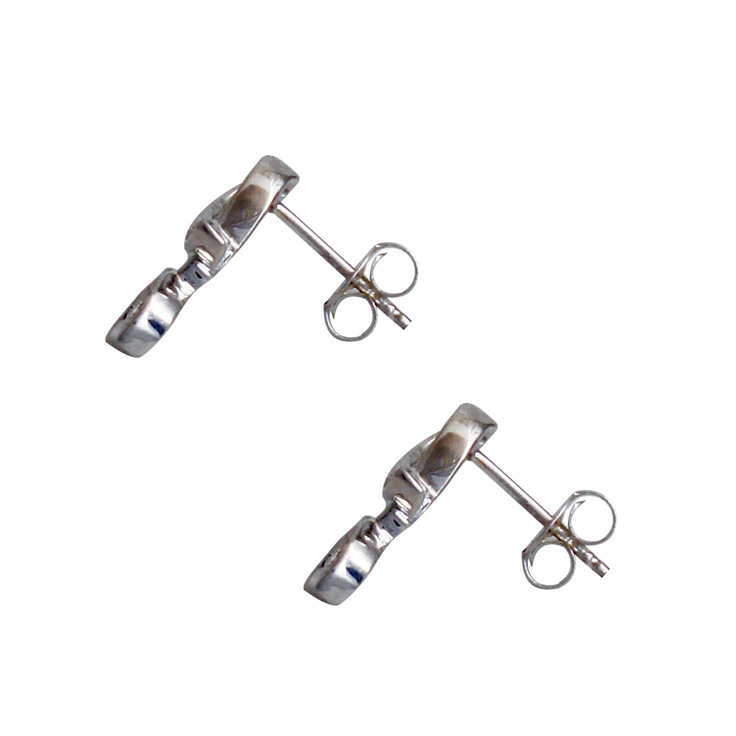 Natural White Diamond Earring