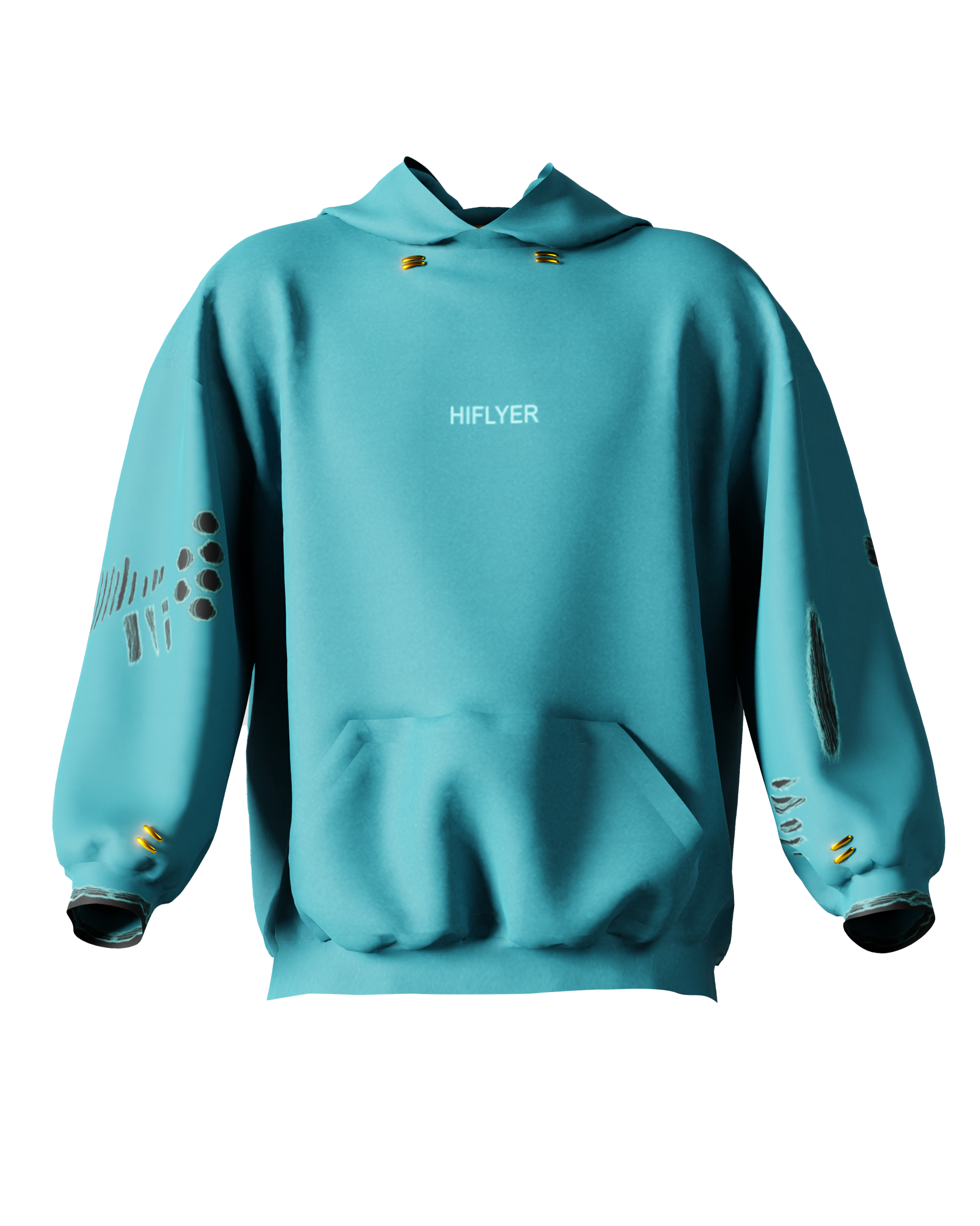 Wealthy Distressed Hoodie