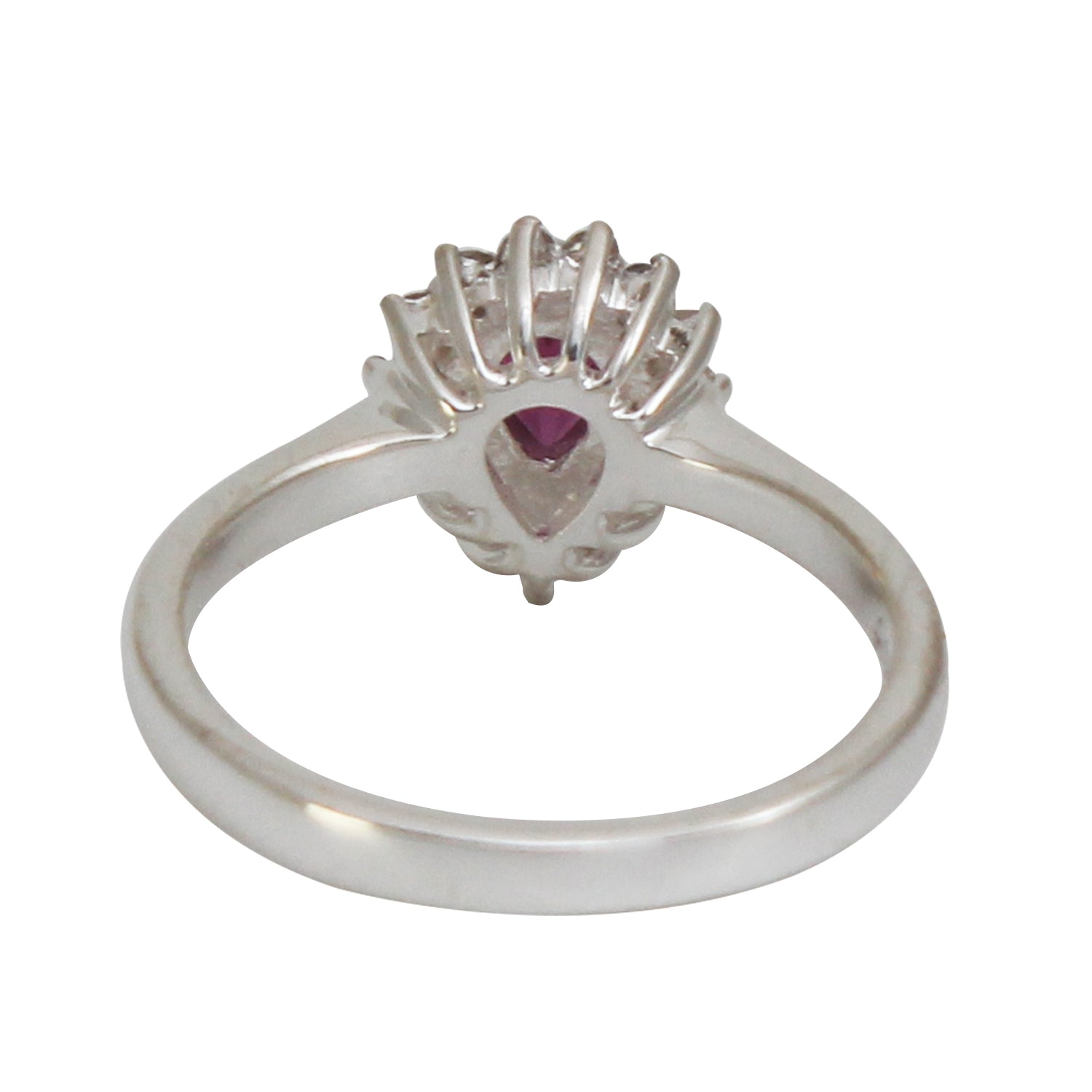 Purple Rhodolite Garnet Gemstone Ring For Her