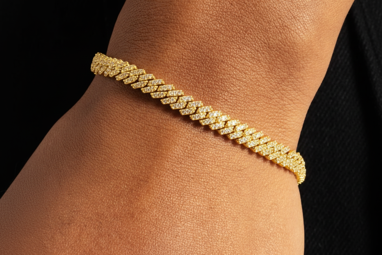 ED 5mm Prong Cuban Bracelet