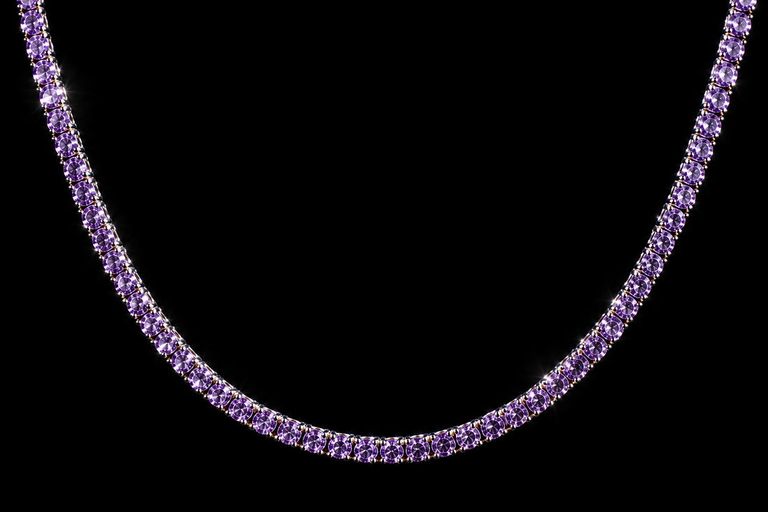 Purple Haze Tennis Chain 3mm
