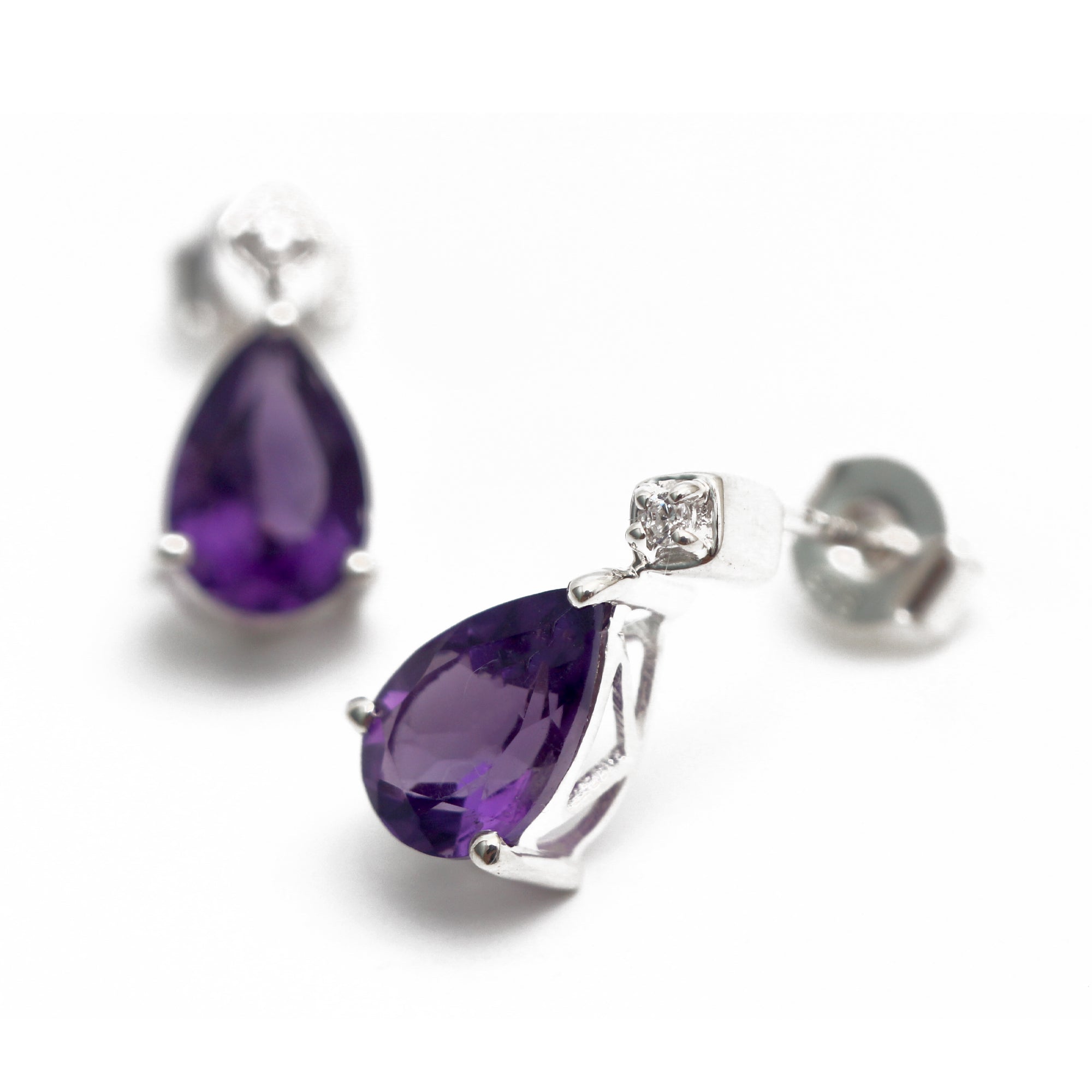 Amethyst Earring For Her