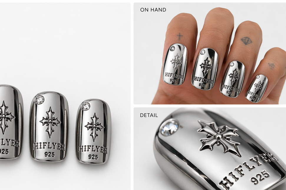 HIFLYER GOTHIC NAIL GRILLZ