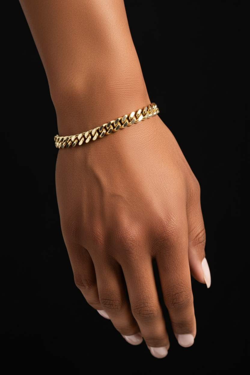 8mm Cuban Link Bracelet