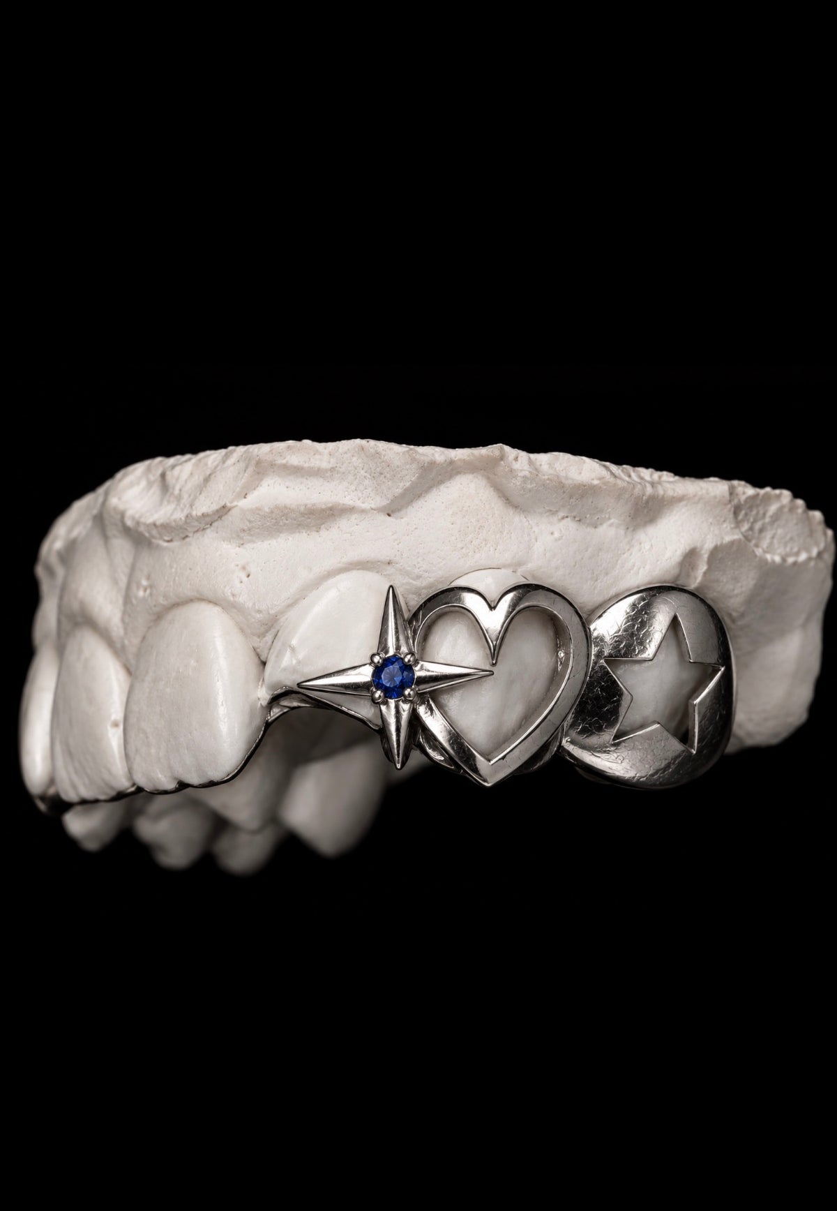 Starry heart Grillz