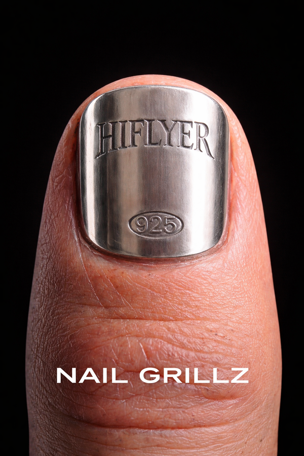 HIFLYER SILVER NAIL GRILLZ