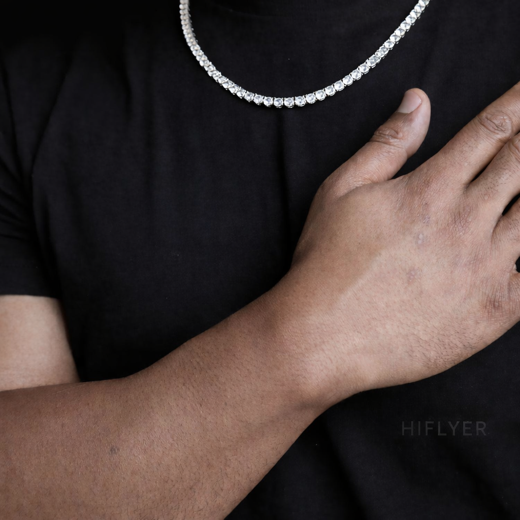 Everyday Iced Out Tennis Chain- 3mm