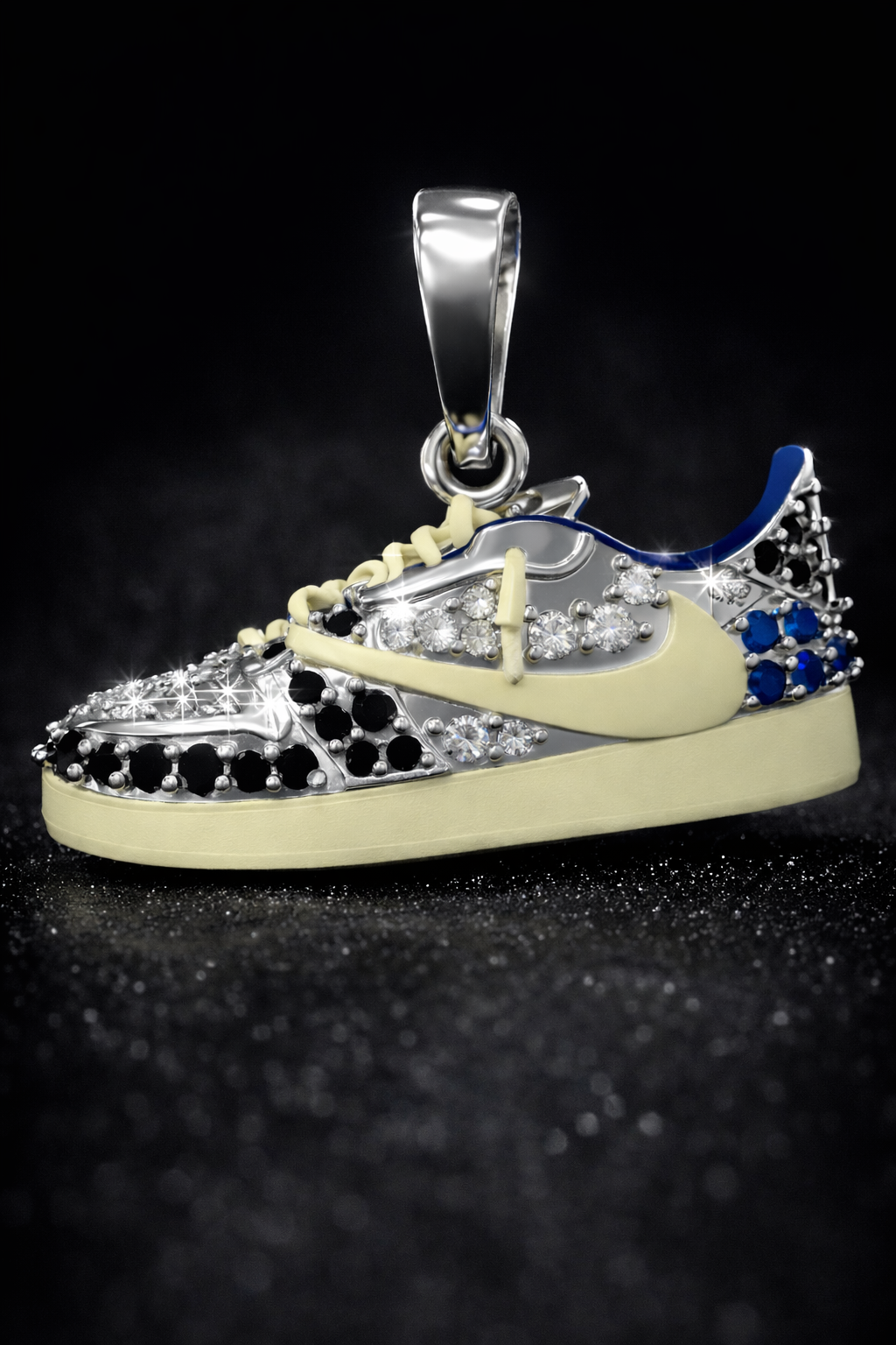 Iced Sneaker Pendant