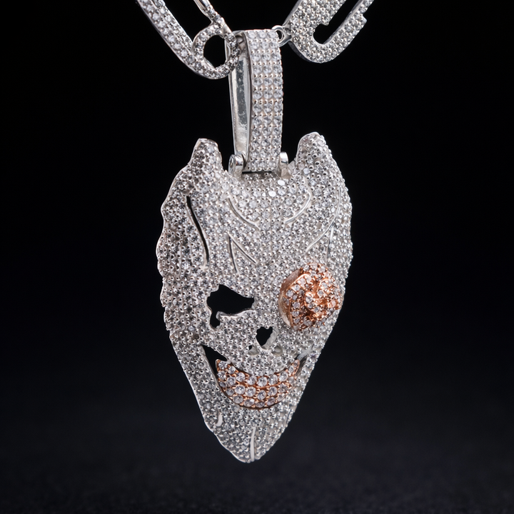 ED Iced Grim Reaper Pendant