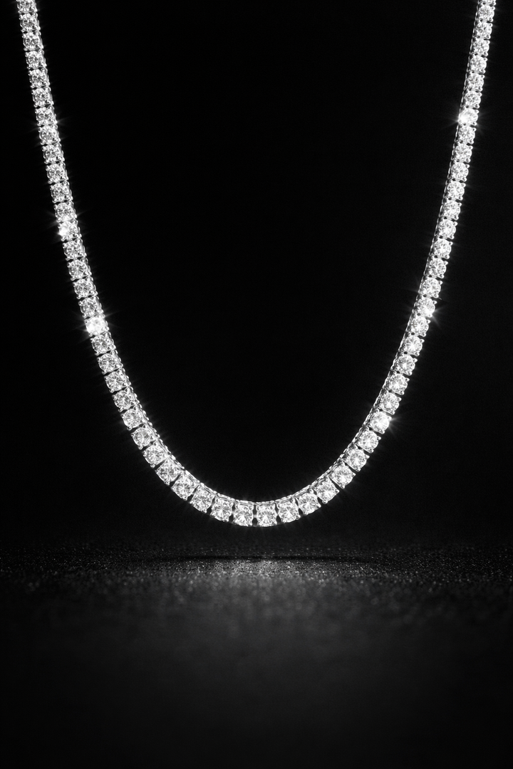 ED 4mm Tennis Chain Necklace