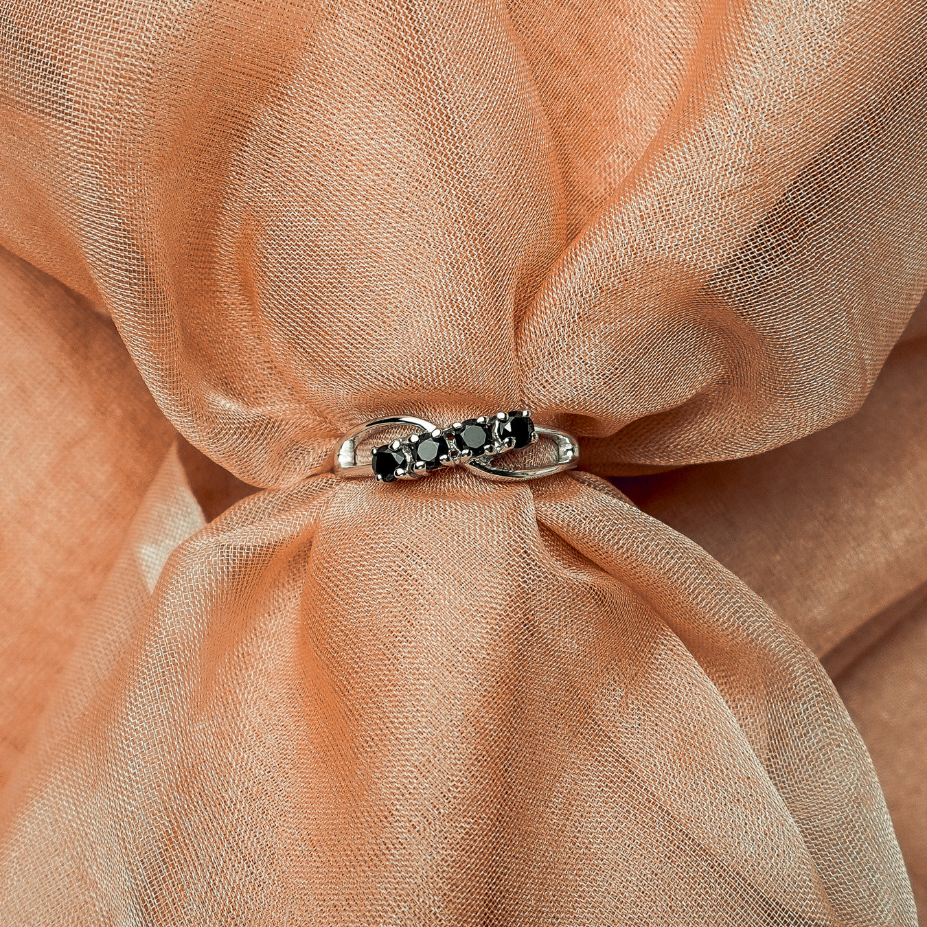 Black Spinel Ring