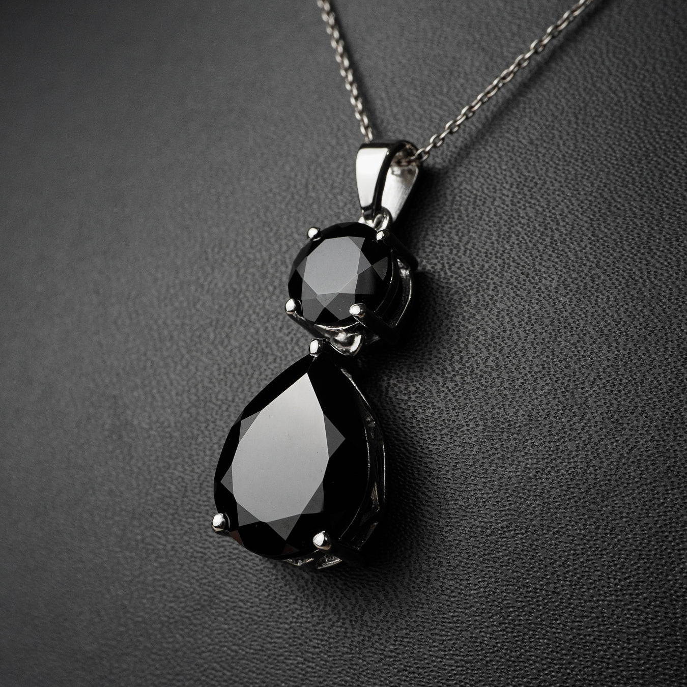 Black Spinel Pendant