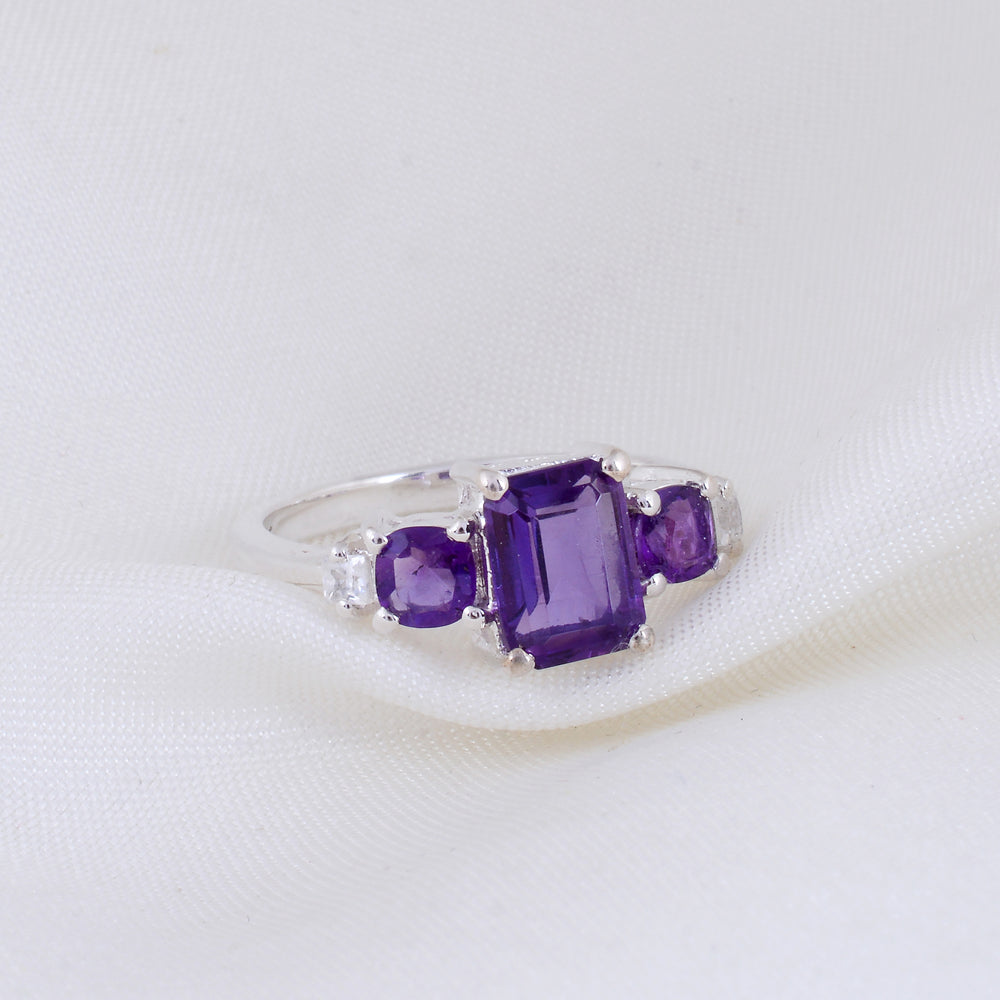 Amethyst Designer Ring