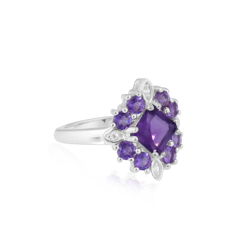 Amethyst Allure Ring