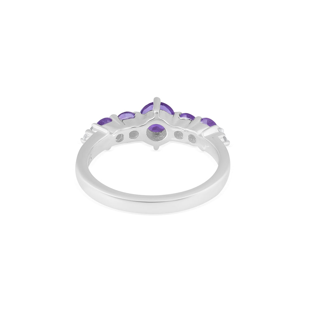 Natural Amethyst Ring