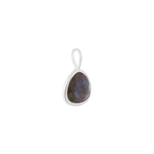 Fancy Labradorite Silver Pendant