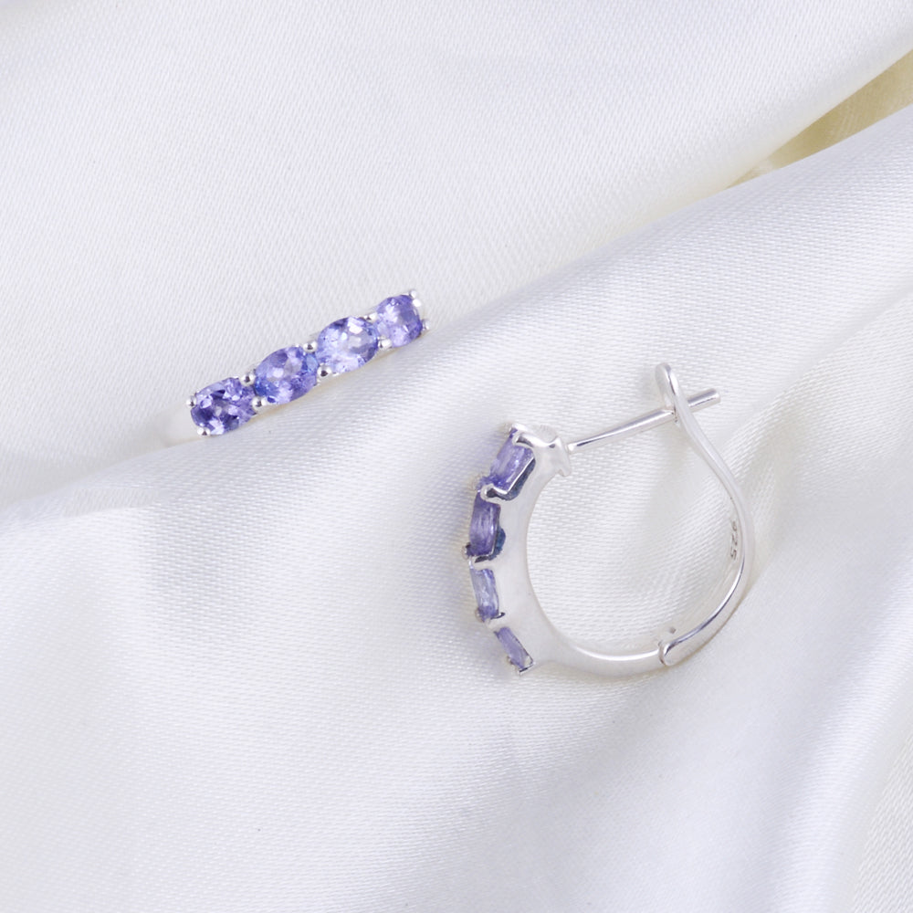 Tanzanite Drop Earrings