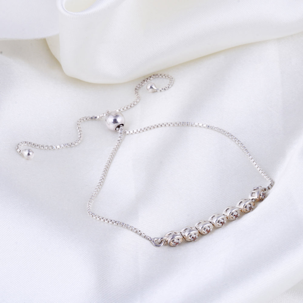 Red Diamond Slider Bracelet