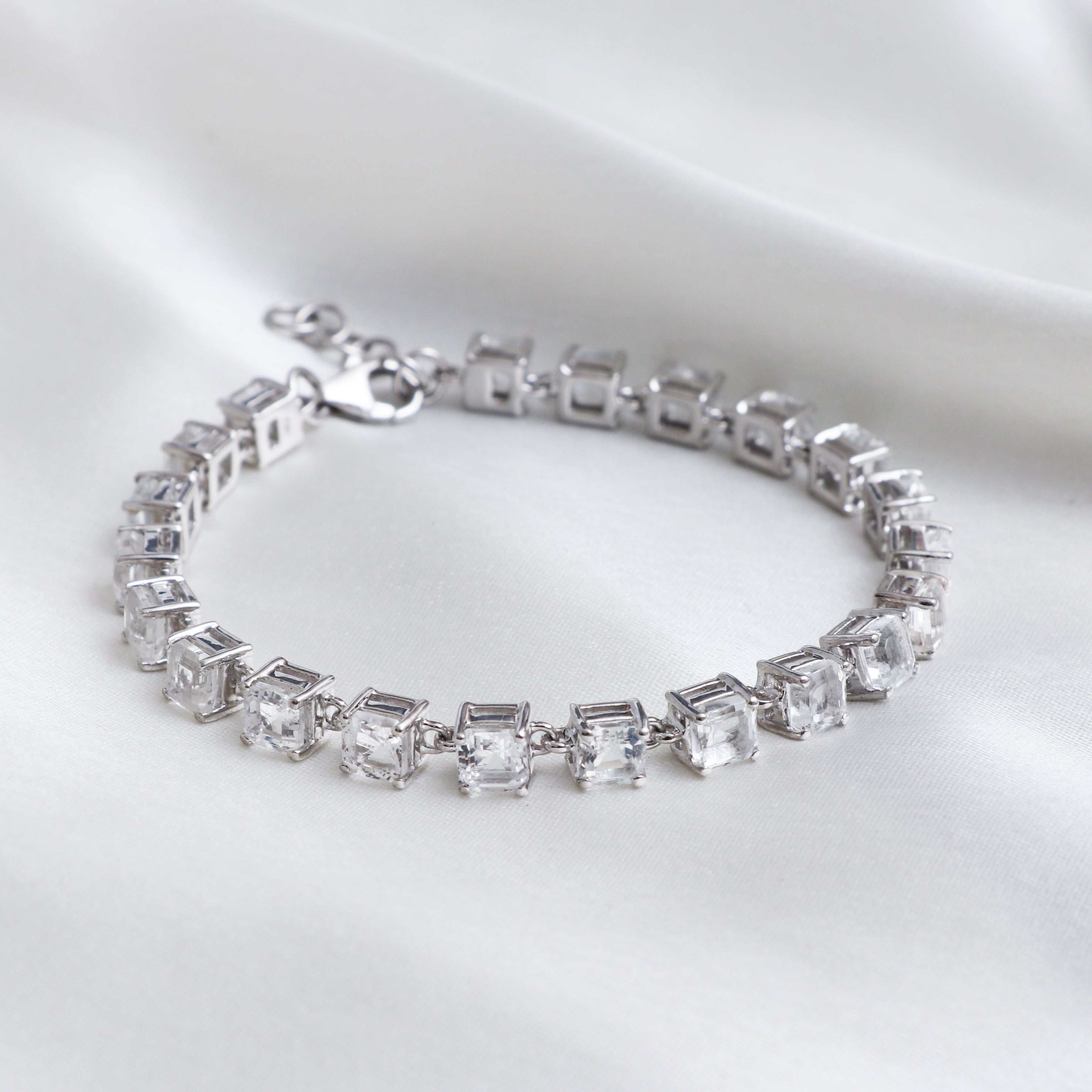 White Topaz Bracelet