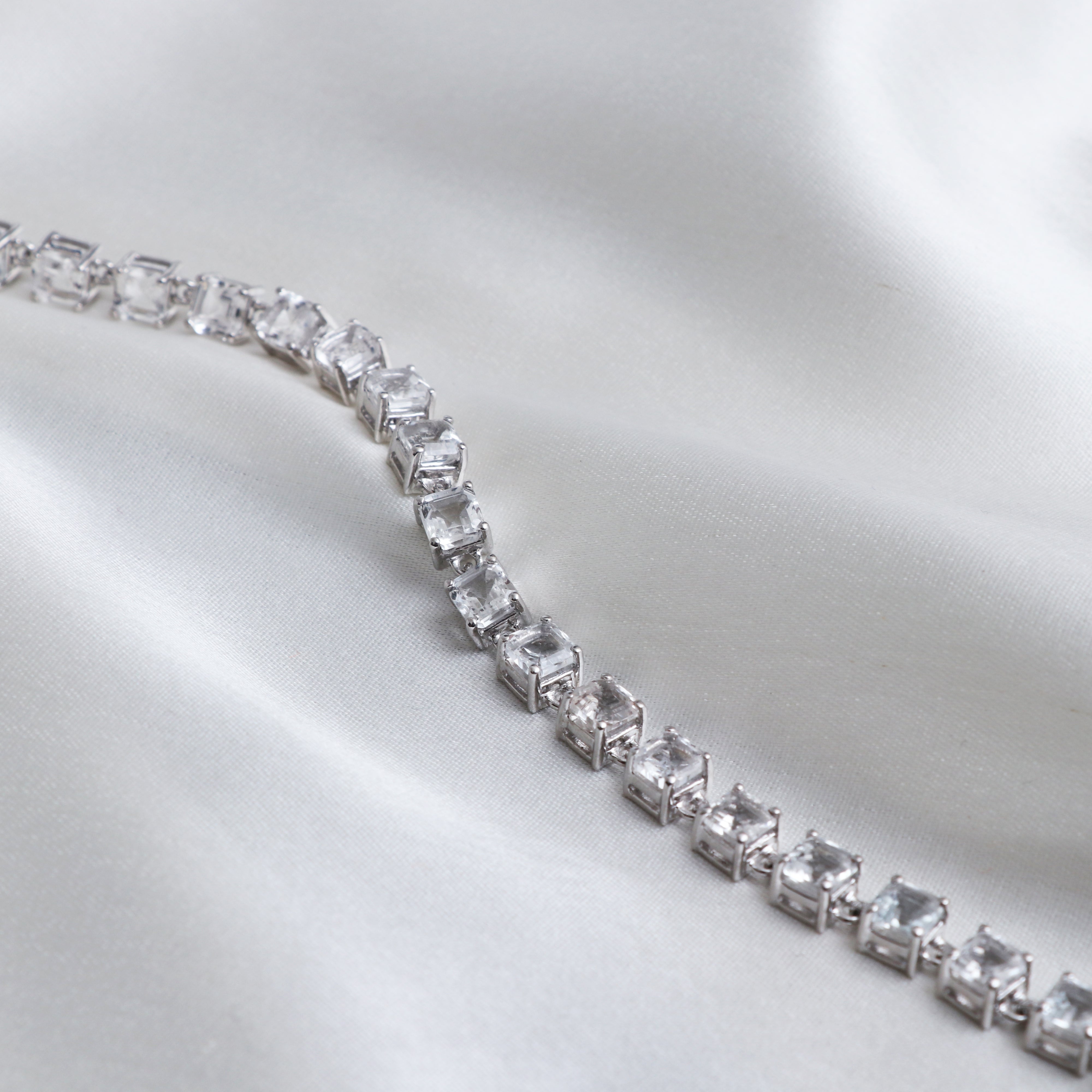 White Topaz Bracelet