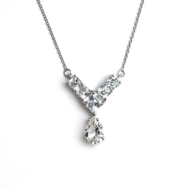 White Topaz Necklace