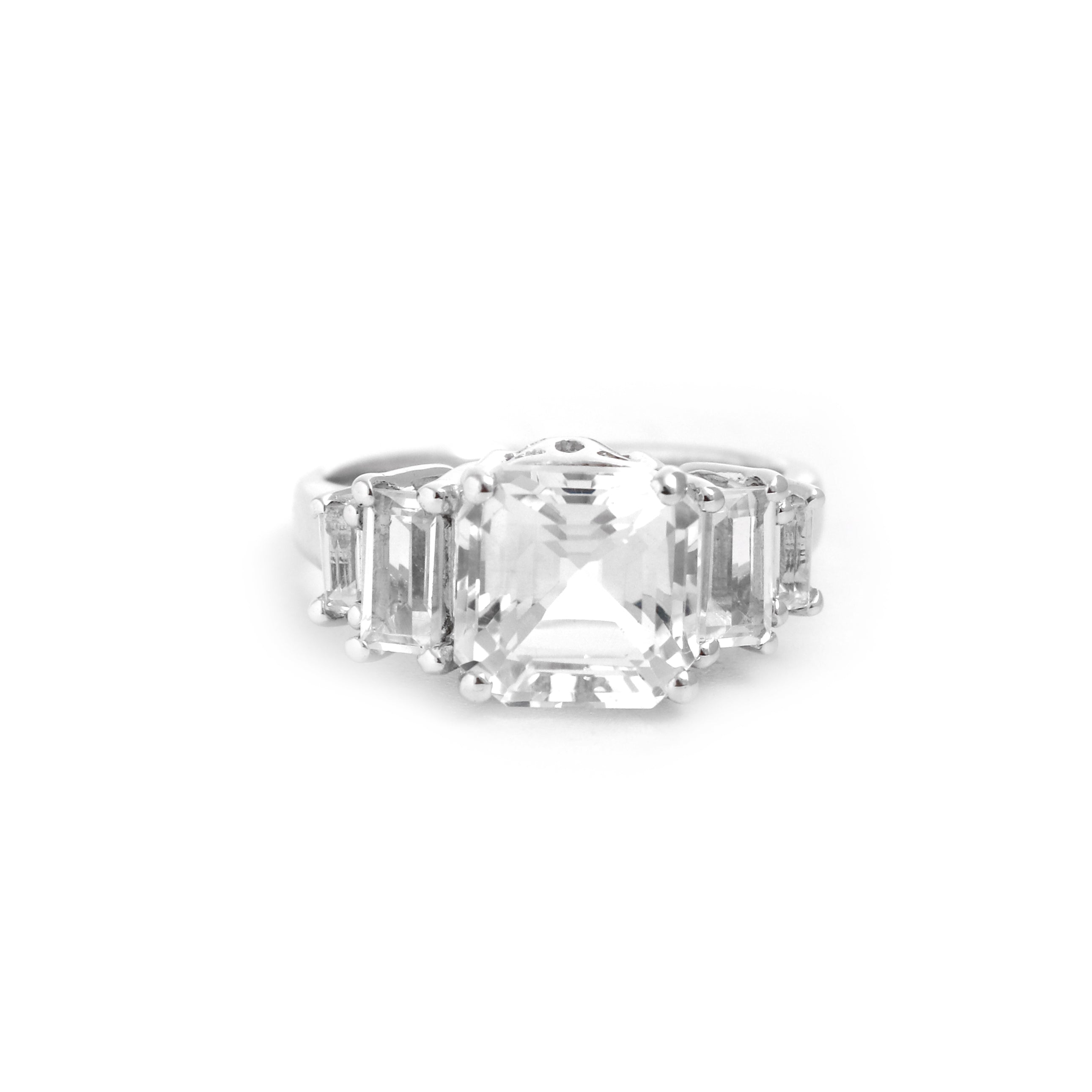 Exclusive White Topaz Ring