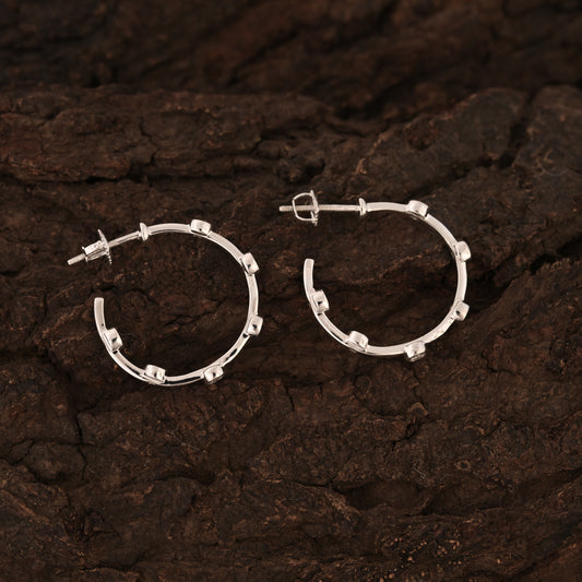 Hoop Earring 925 Sterling Silver Jewellery
