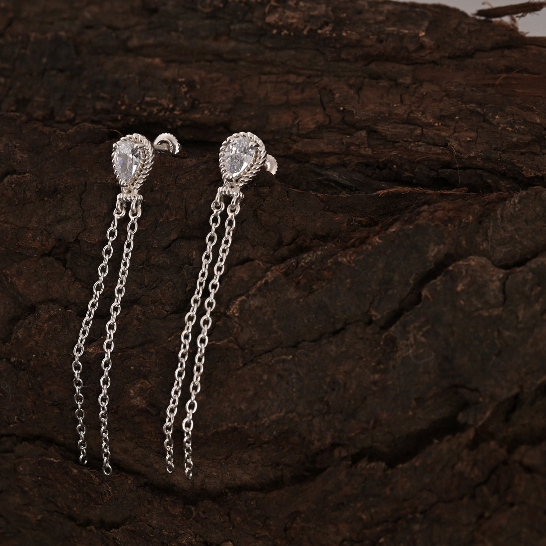 Elegance 925 Silver Dangle and Drop Earrings