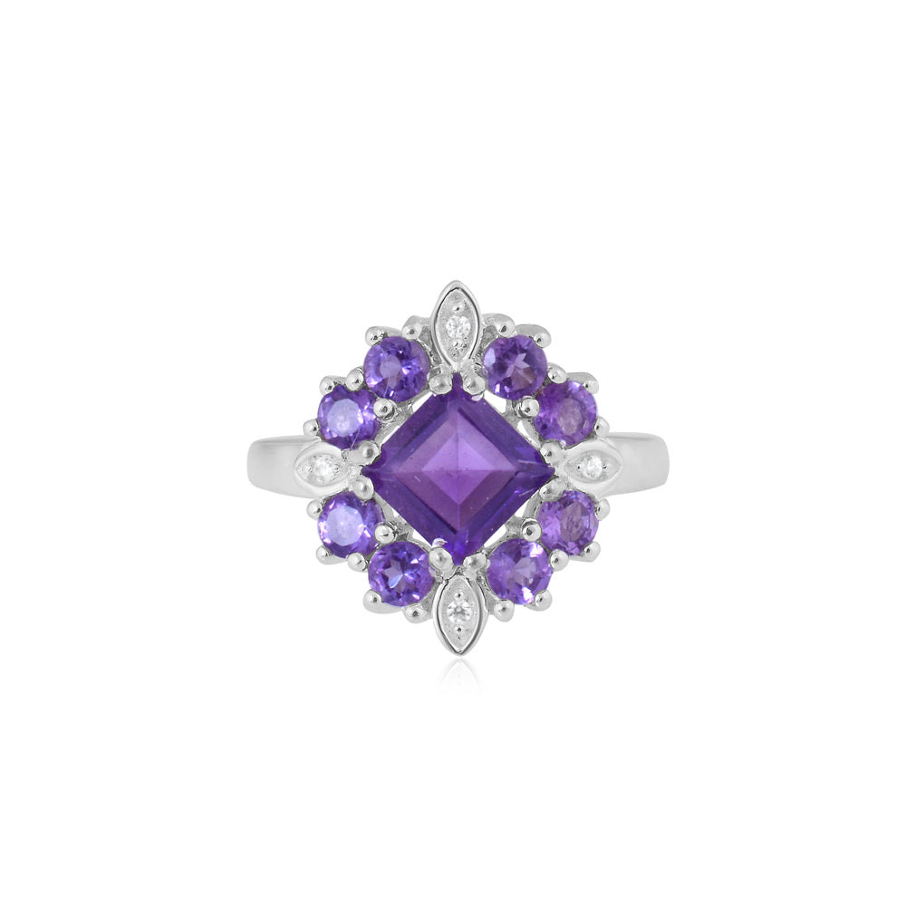 Amethyst Allure Ring