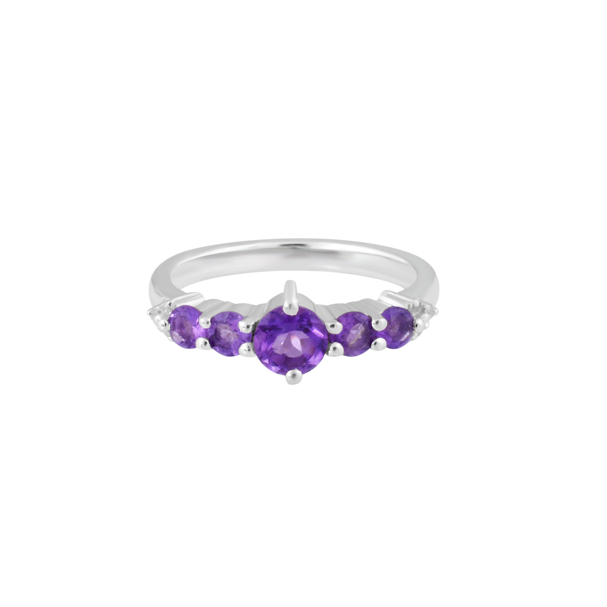 Natural Amethyst Ring