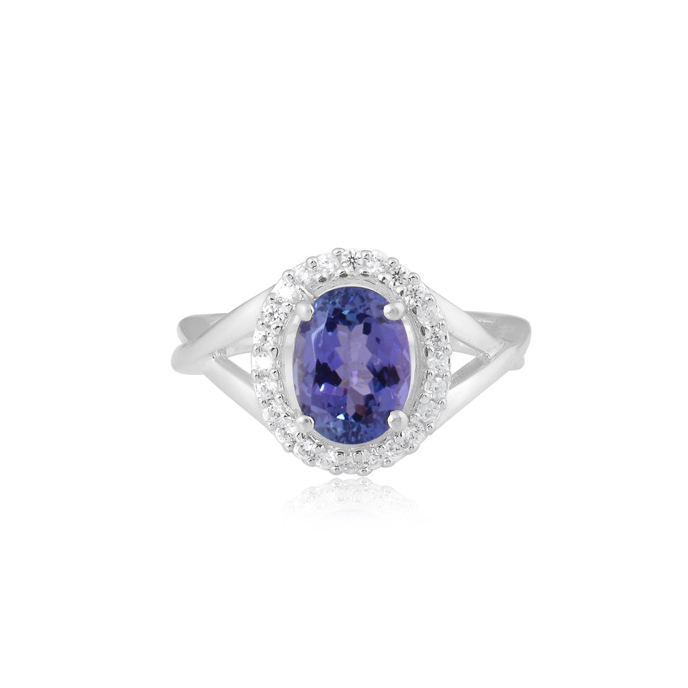 Natural Tanzanite Ring
