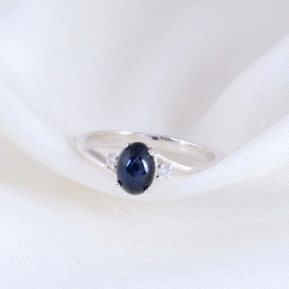 Natural Star Sapphire Ring