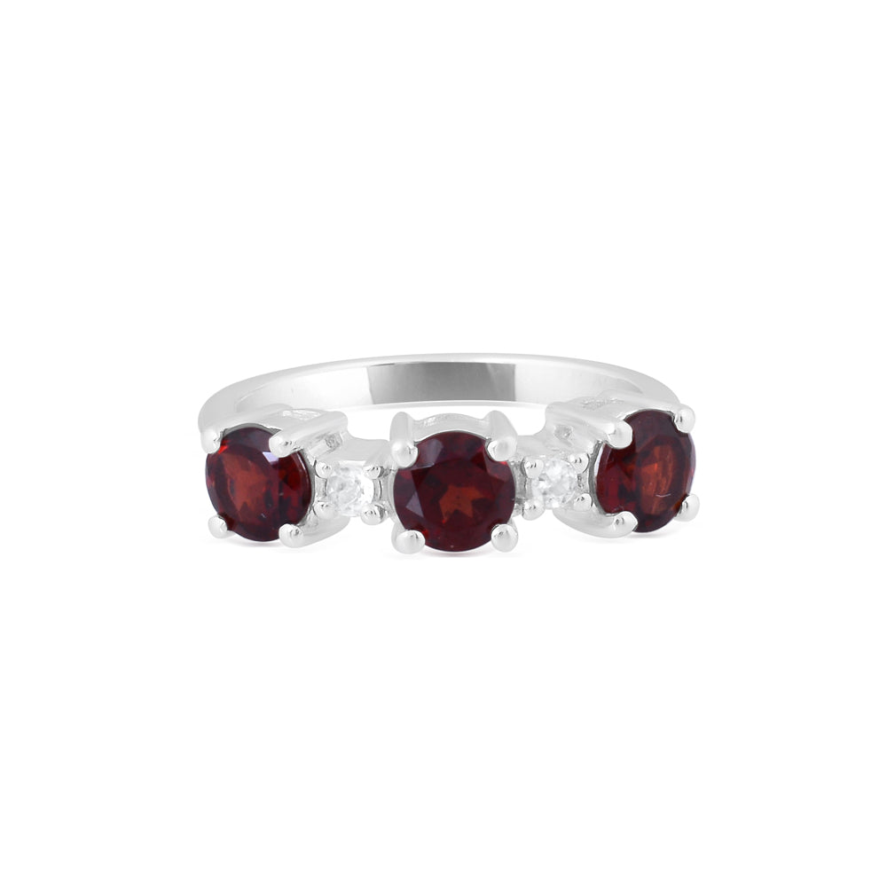 Natural Garnet Ring