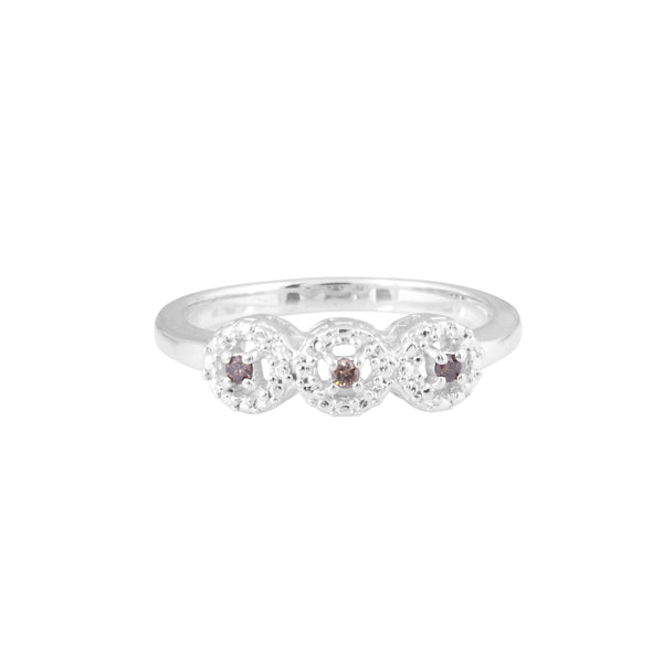 Champagne Diamond Ring
