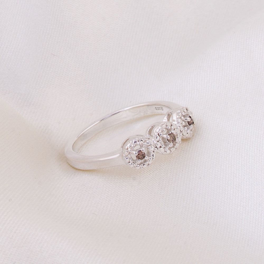 Champaign Diamond Ring
