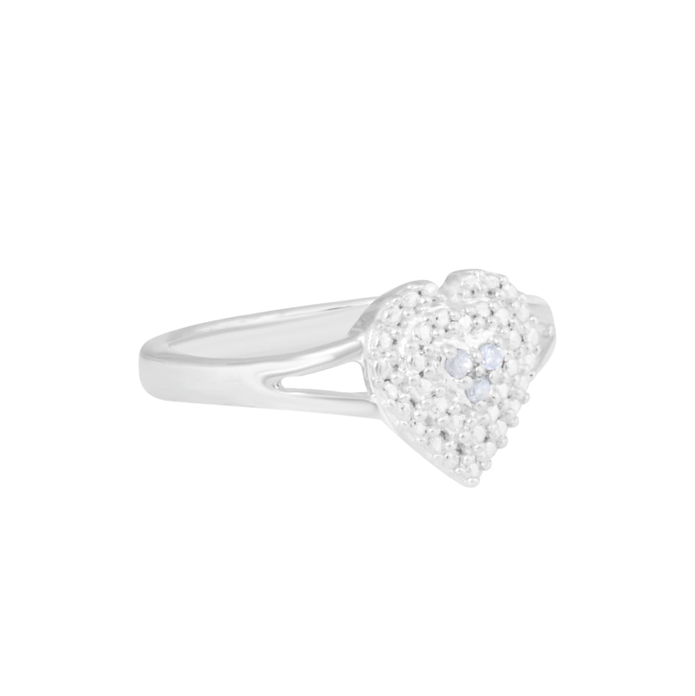 Natural White Diamond Ring