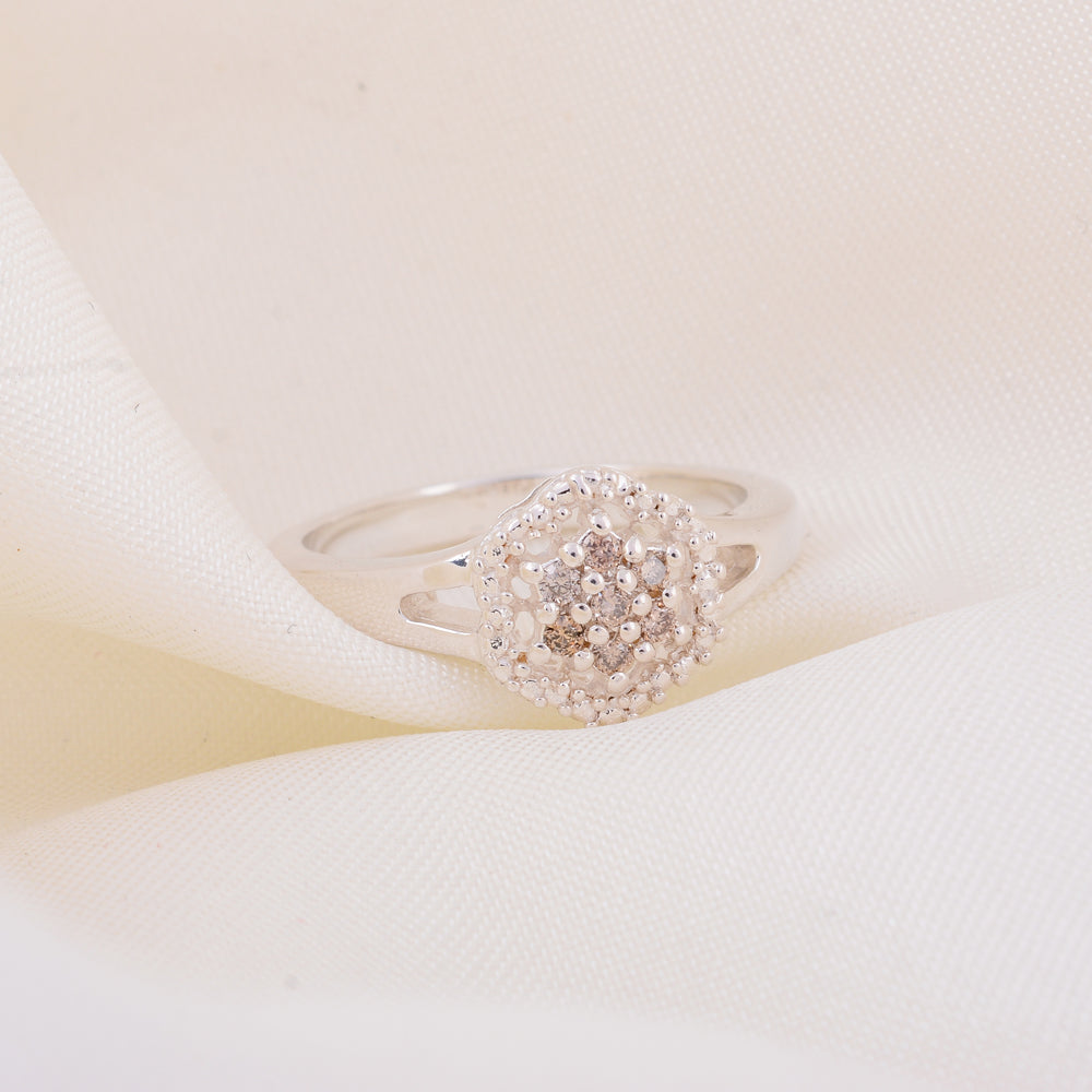 Champaign Diamond Ring