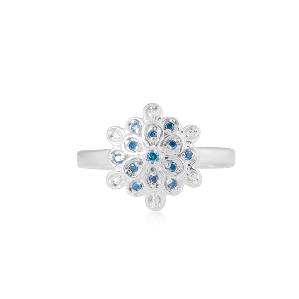Blue Diamond Rings