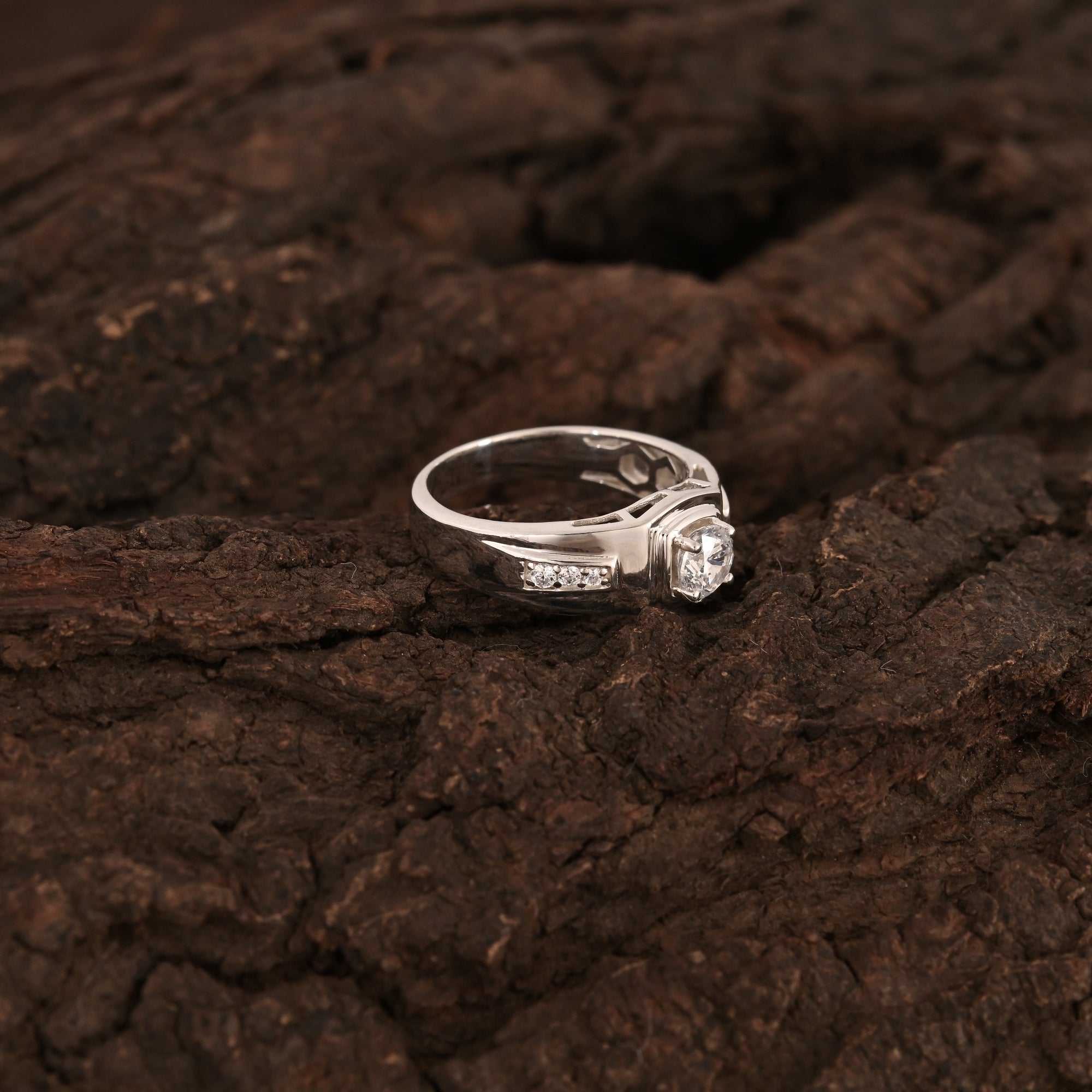 Elegant 925 Silver Ring For Men's