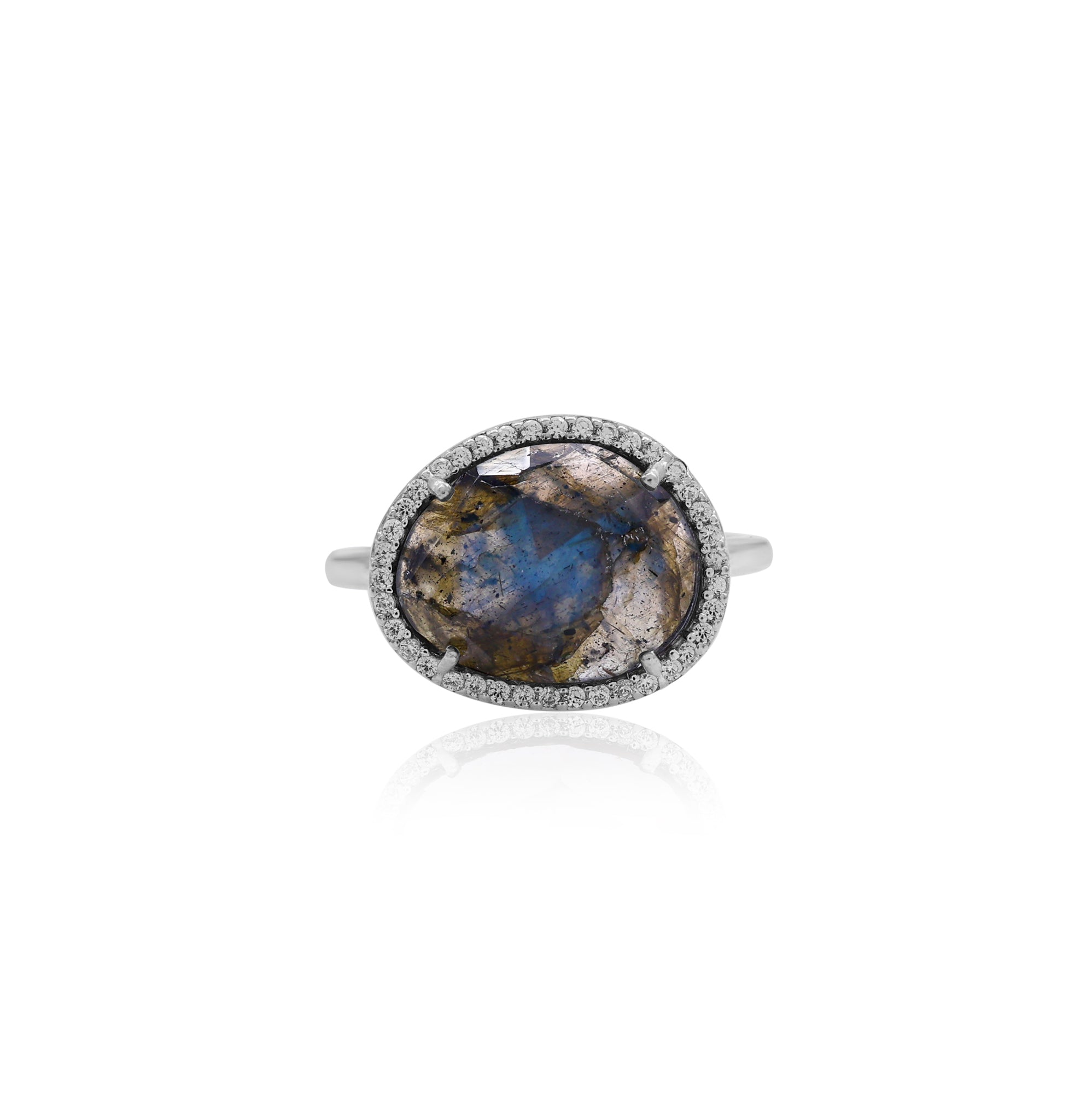 Exclusive Labradorite Gemstone Ring
