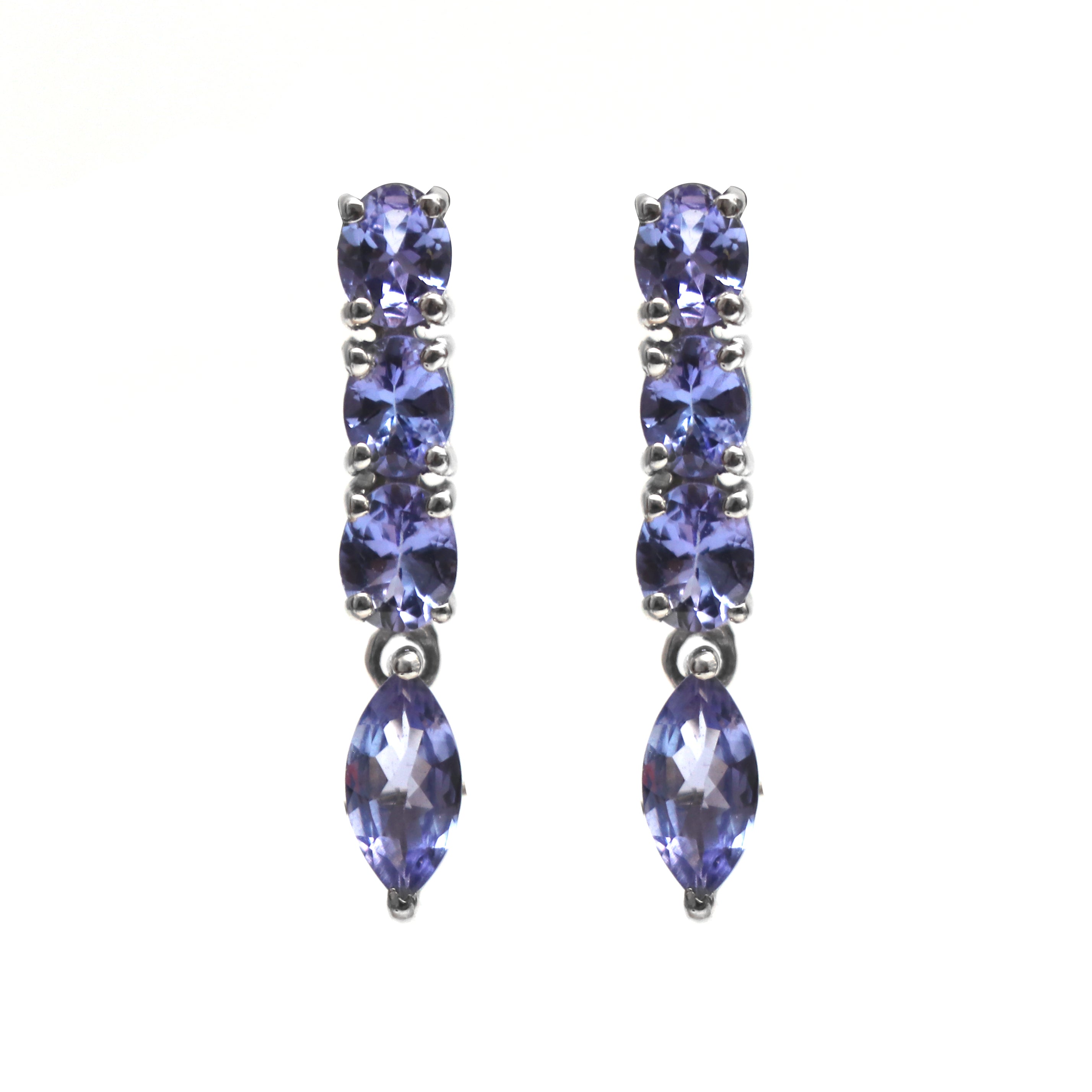 Tanzanite Drop and Dangle Earrings