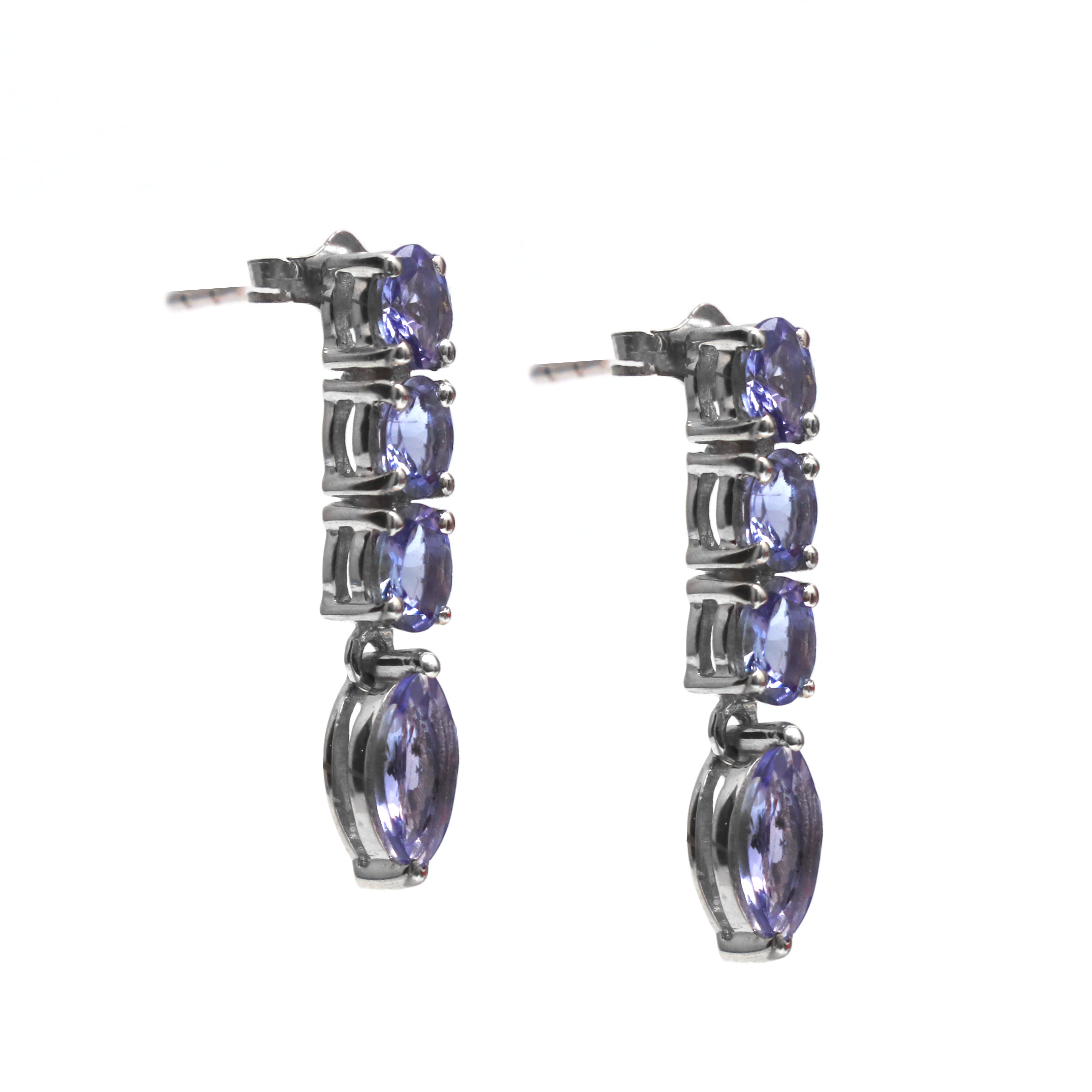 Tanzanite Drop and Dangle Earrings