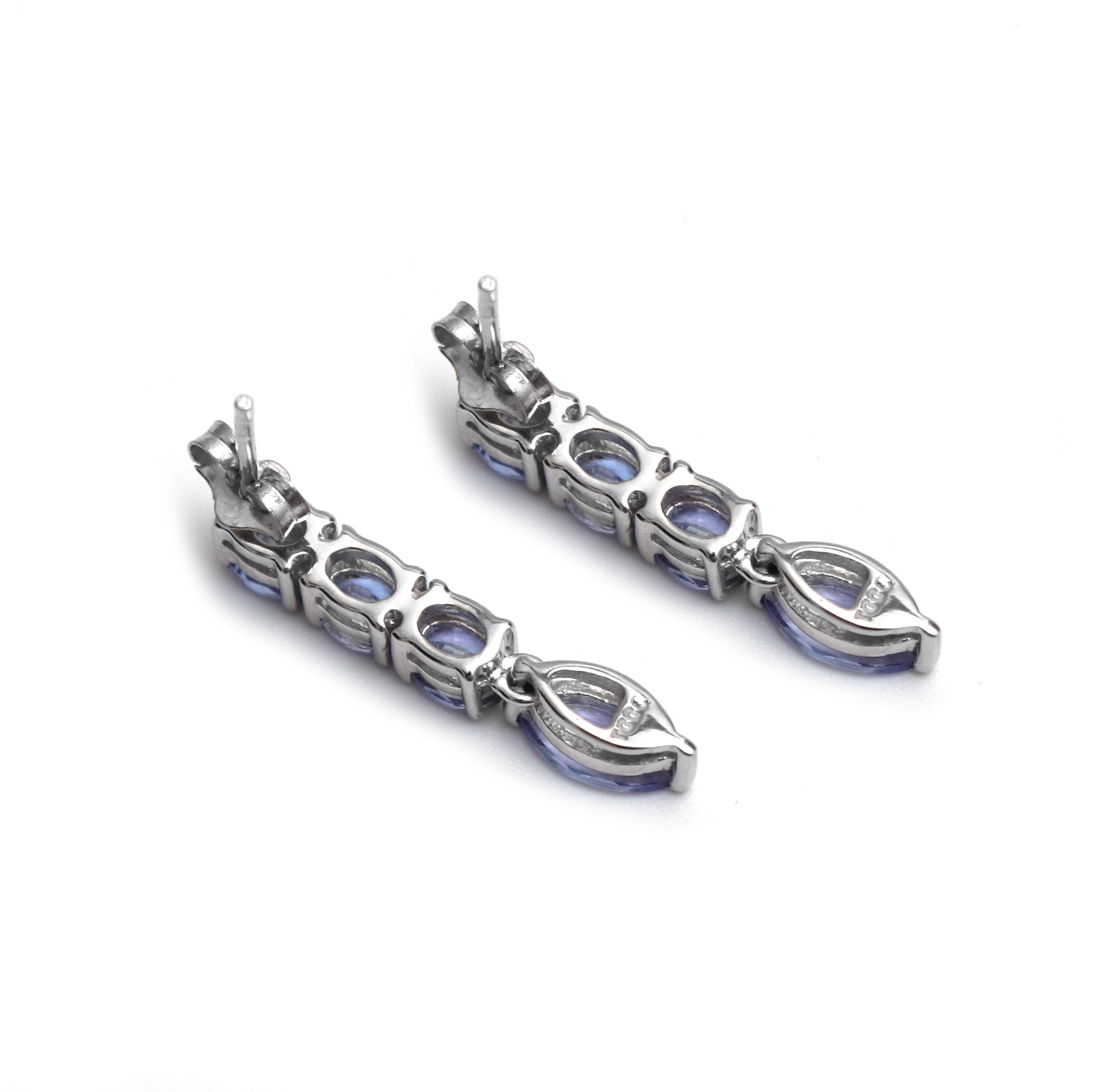 Tanzanite Drop and Dangle Earrings