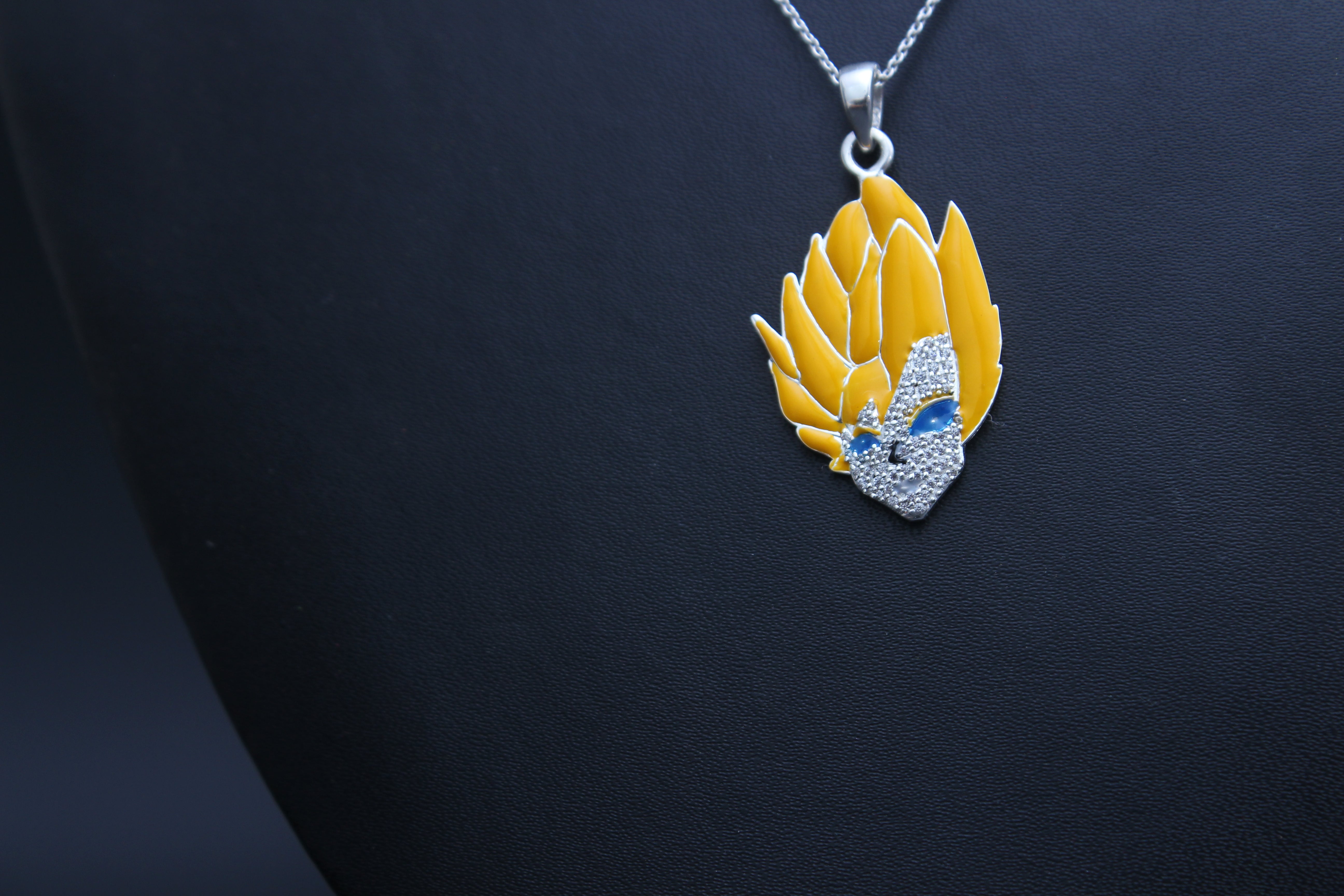 Vegeta Iced Out Pendant