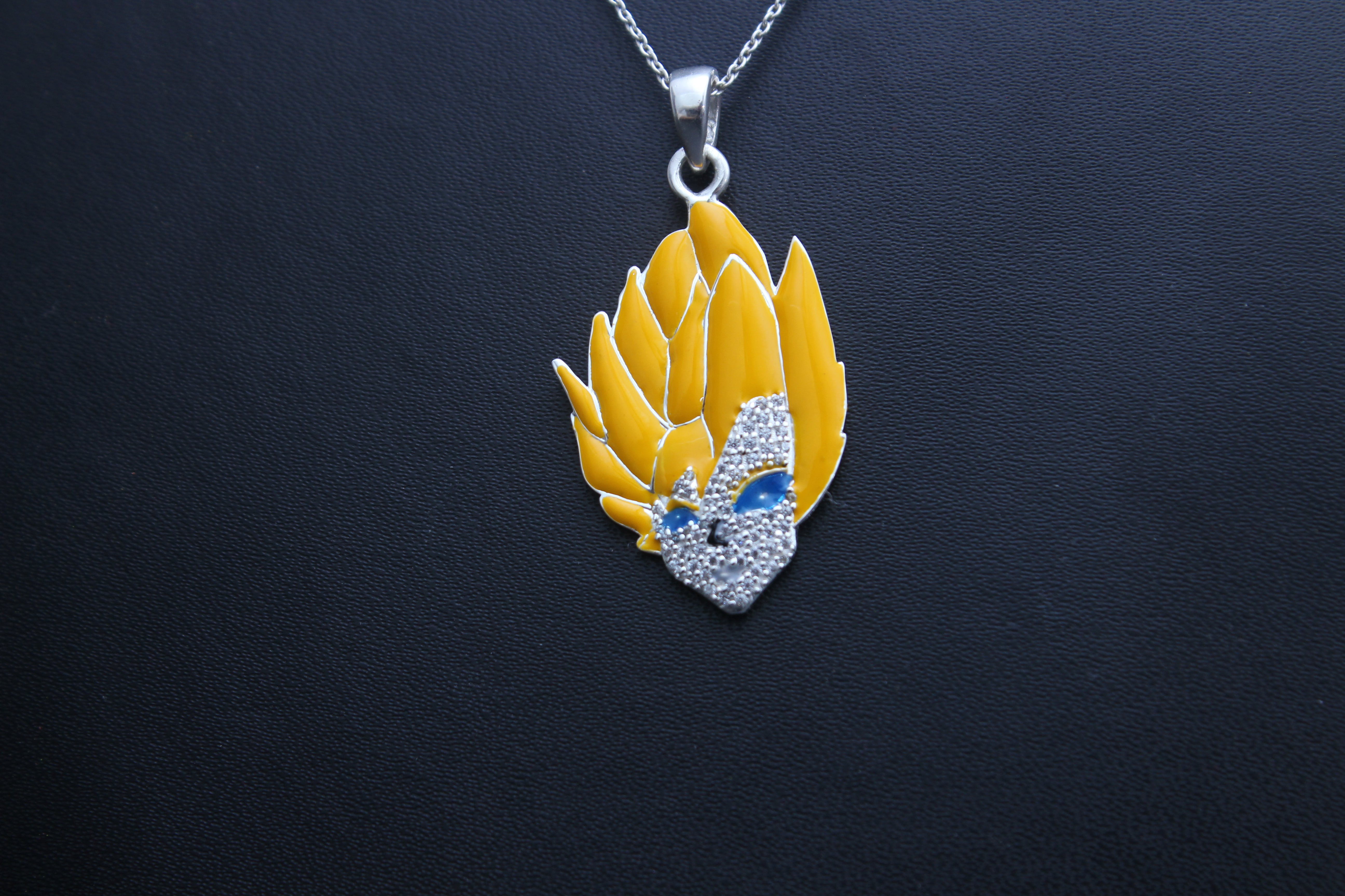 Vegeta Iced Out Pendant