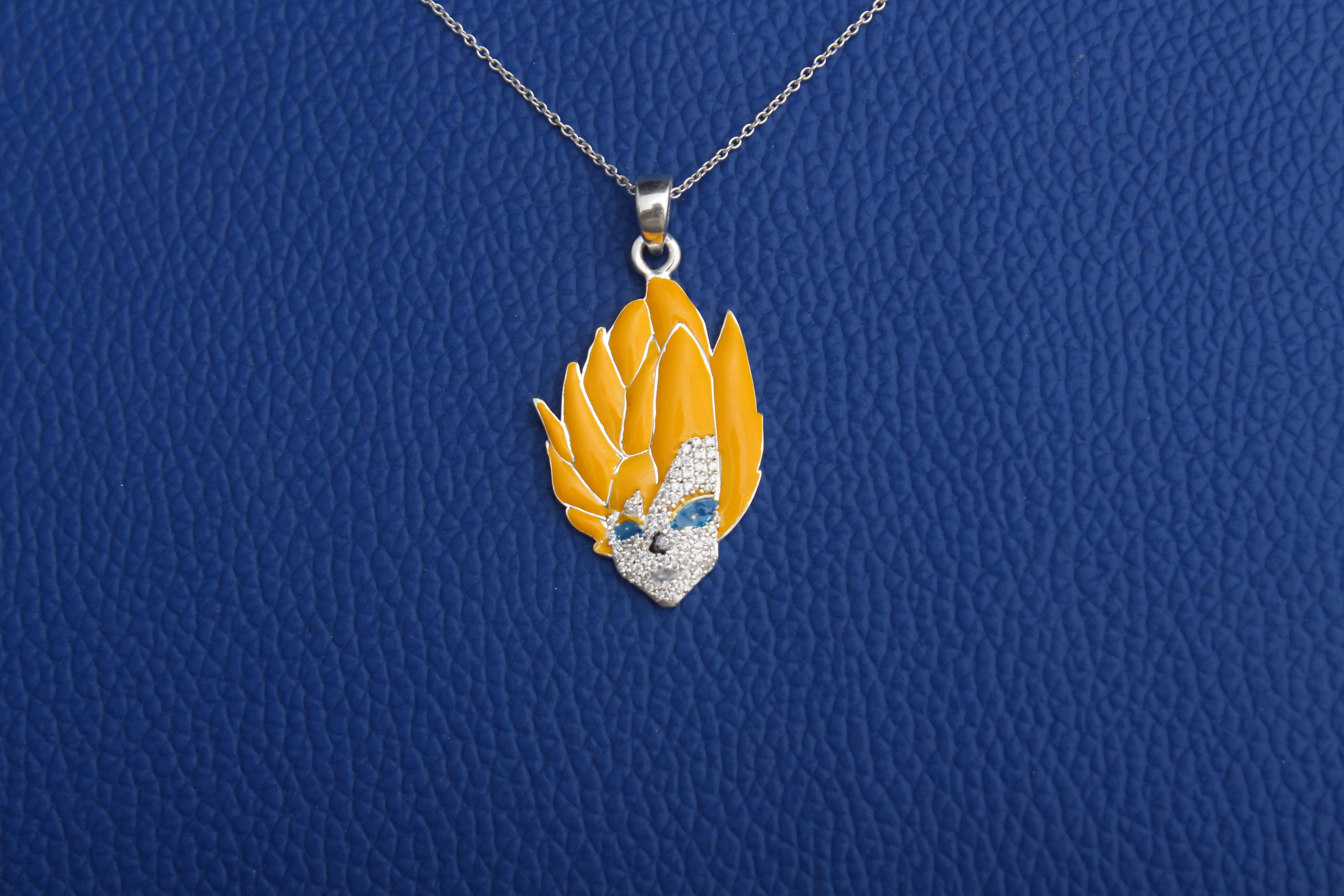 Vegeta Iced Out Pendant