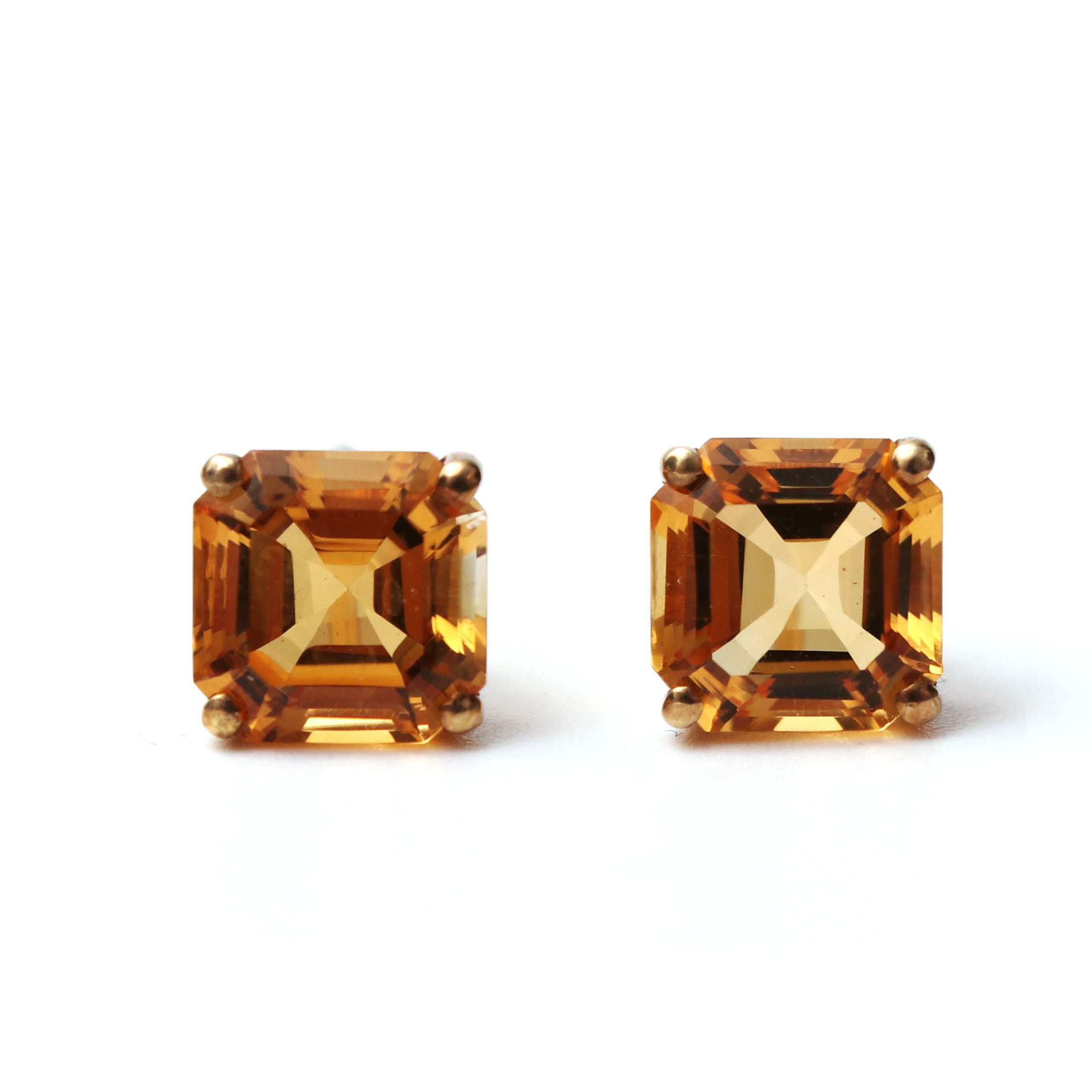 Natural Citrine Jewelry Set