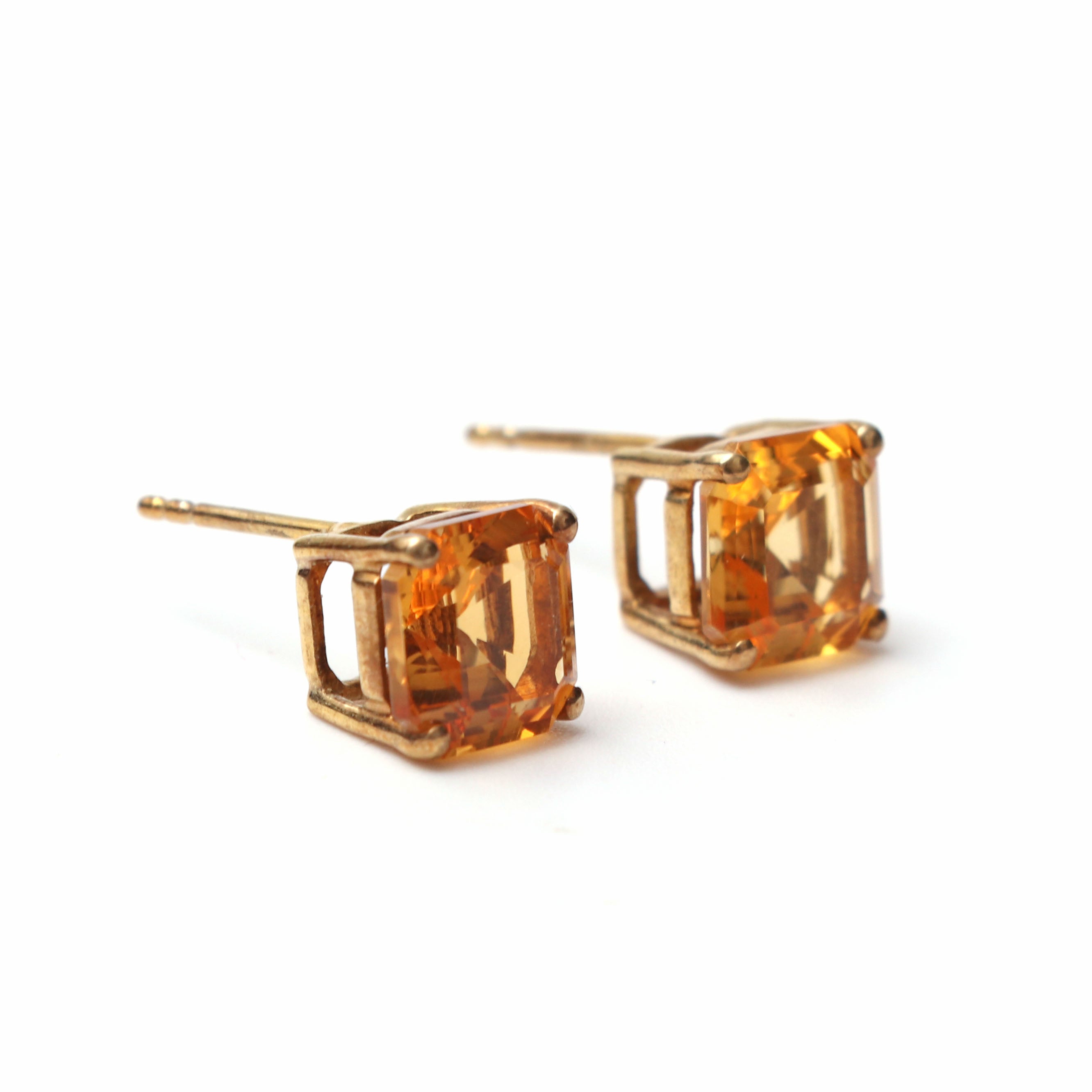 Natural Citrine Jewelry Set